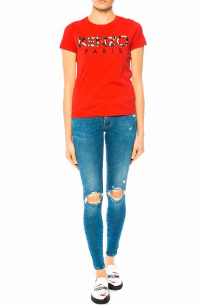 T-shirt with logo, zdjęcie 2 T-shirt with logo od Kenzo